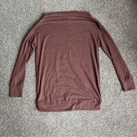 Maurices Burgundy Cowl Neck Long Sleeve Sweater, size XS - Picture 8 of 8